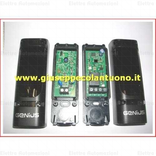 (NUOVE) Fotocellule da esterno GENIUS Vega 6100147 safebeam minibeam FAAC 4 fili